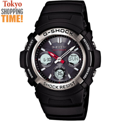 Casio G-Shock AWG-M100-1AJF Atomic Radio Tough Solar Analog