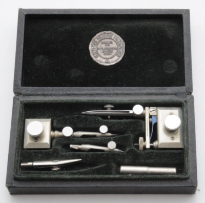 Vtg T Alteneder & Sons Drafting Instrument Set Original Box | eBay