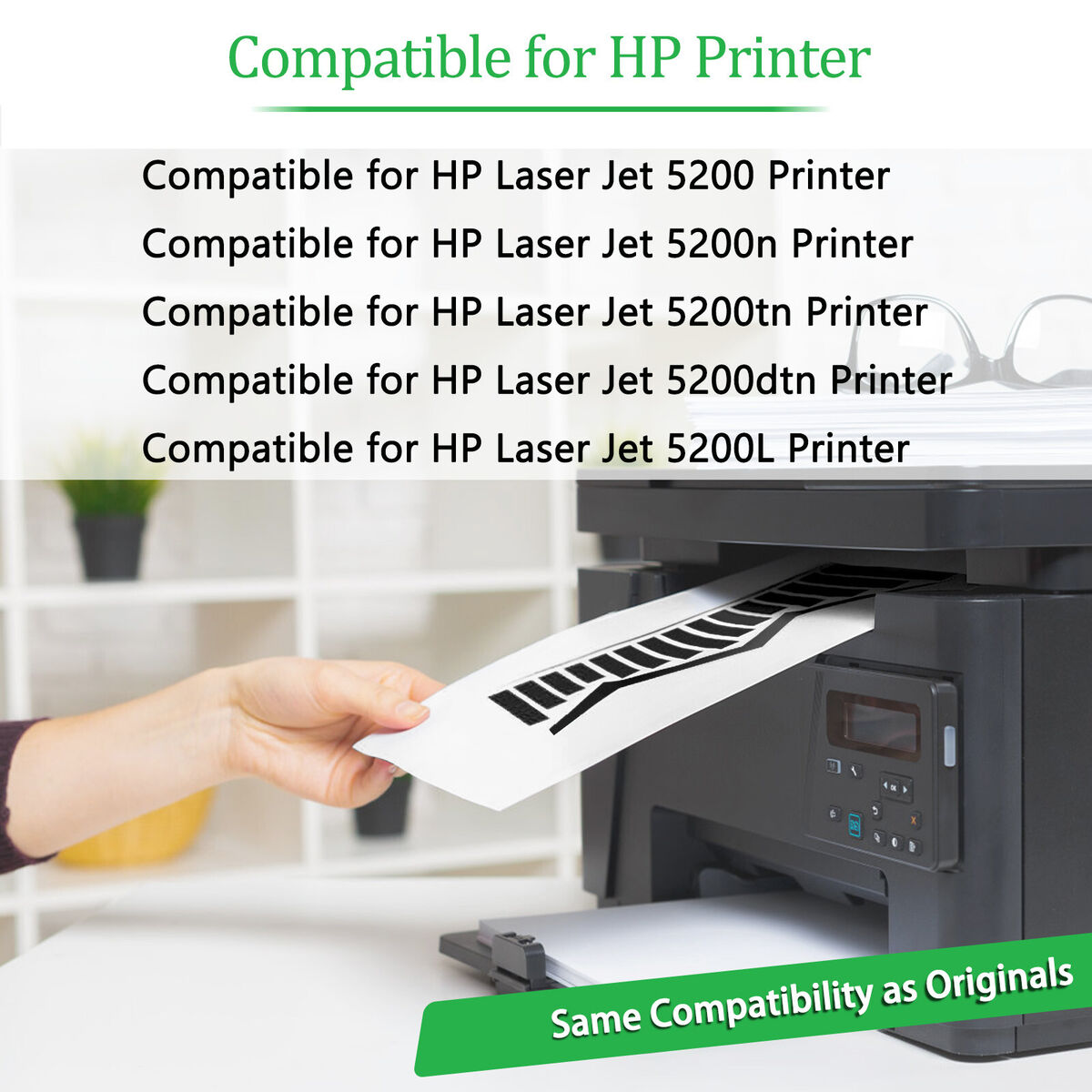4PK Q7516A Toner Cartridge Fits for HP LaserJet 5200 5200DTN 4PK Q7516A Toner Cartridge Fits for HP LaserJet 5200 5200DTN