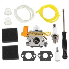 Carburetor Kit For Ryobi RBC30SET RLT30CET JCB BC26 LT26 HT26 Hedge Trimmers