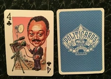 Swap Playing Card  Presidential  JESSIE JACKSON  Comic Caricatures 2000