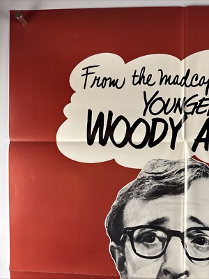 WHATS UP TIGER LILY Movie Poster (VeryFine+) One Sheet 1978 Woody