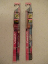 1998 COLGATE STAR WARS EPISODE 1 TOOTBRUSH NEW LOT OF 2 