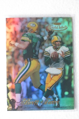 Brett Favre - 1998 Topps Gold Label #25 - Green Bay Packers Playercard