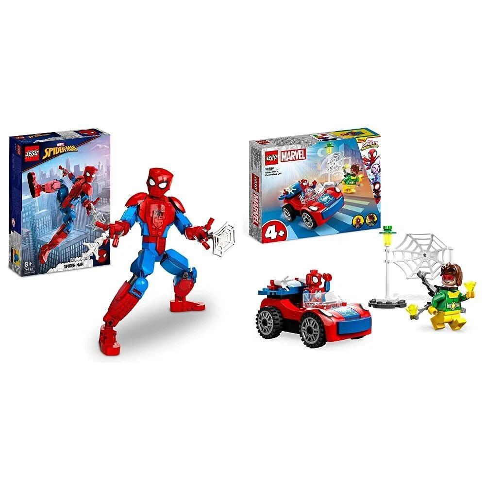 LEGO 76226 Marvel Spider-Man Figure, Fully Articulated Action Toy