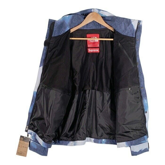 Supreme X THE NORTH FACE Bleached Denim Print Mountain Supreme X THE NORTH FACE Bleached Denim Print Mountain