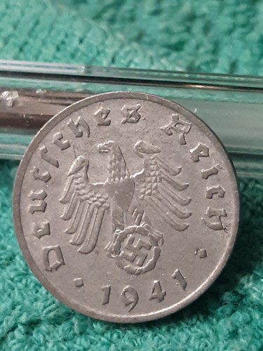 1941 WW2 1 Reichspfennig~ Germany,Circulated, 3rd Reich - Picture 14 of 20