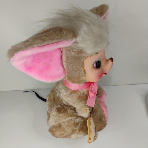 Vintage Rushton Stuffed Mouse Rubber Face Plush From 1978 W/ Tag, 14 Inches Tall - Picture 8 of 17