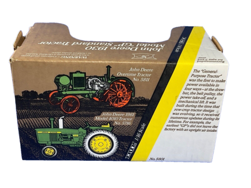ERTL 1994, John Deere 1930 Model "GP" Standard Tractor, #5801, 1/16, MIB, USA - Picture 15 of 17