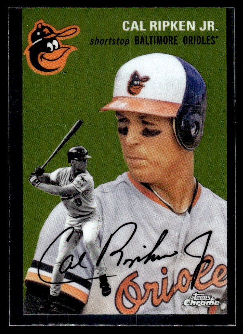 2023 Topps Chrome Platinum Anniversary Cal Ripken Jr. Baltimore