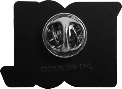 Enamel Pin - Billy Idol Blue And Red Logo Post-Punk Vocalist Lapel