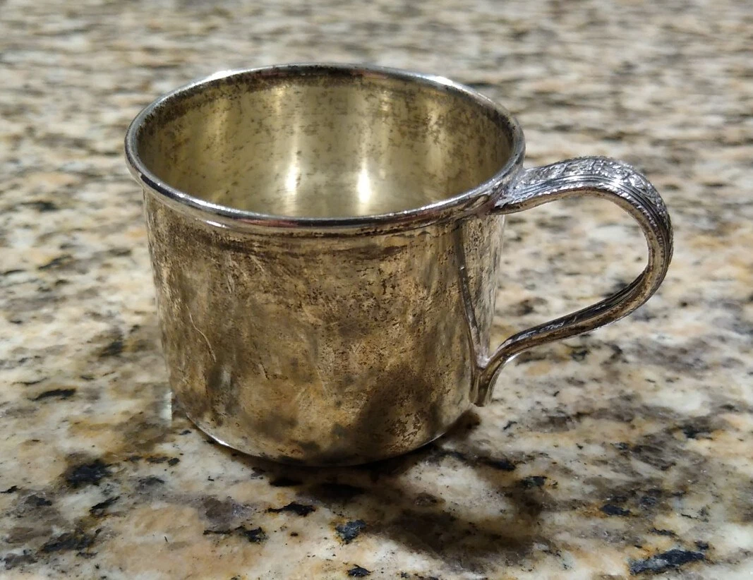 Baby Cup Wallace Sterling Silver # 34 No Monogram Child's Cup 36