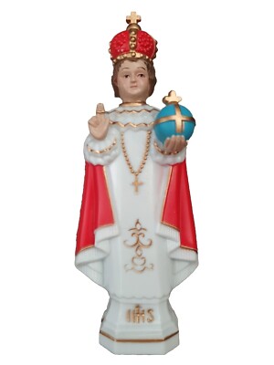 Jesuskind von Prag Statue 6,5'' Ostergeschenk katholisch religiös NEU UND VERPACKT christlich