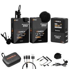 Boomx-d Pro Wireless Lavalier Microphone System With Internal Black