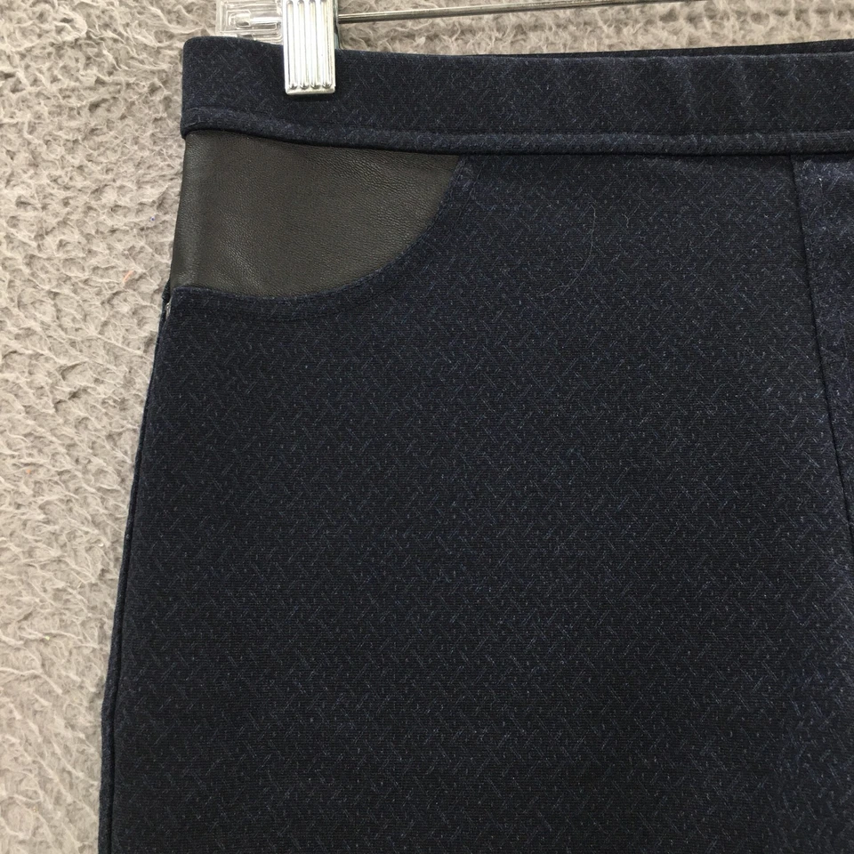 DKNY Jeans Leggings Pantalones Mujer Medio Azul Tirar Ajustado Piernas Bolsillos Informales Foto 4 de 4
