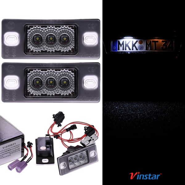 Vinstar Cree LED Kennzeichenbeleuchtung FüR Seat Exeo 3R Leon II 1P III 5F-image