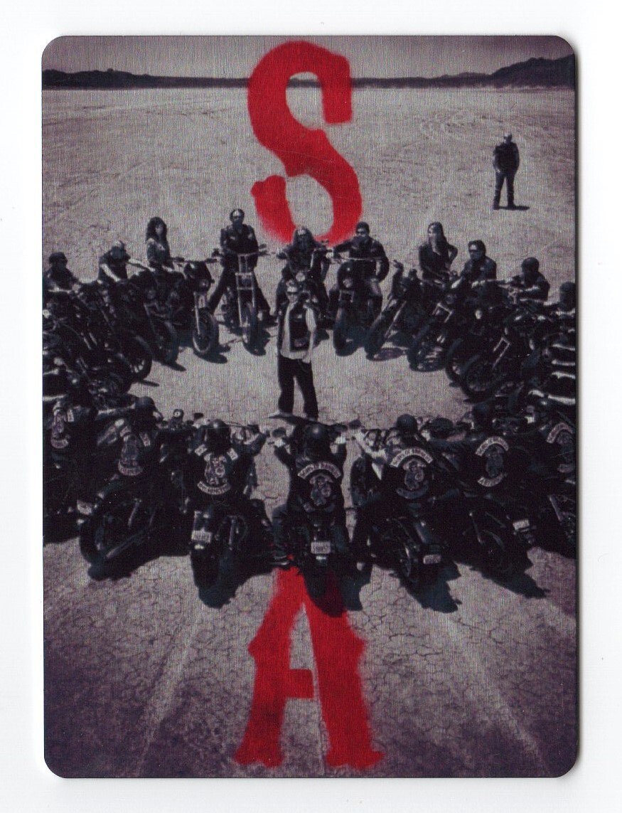 2015 Cryptozoic Sons of Anarchy Seasons 4 & 5 Exclusive B1 Metal Card