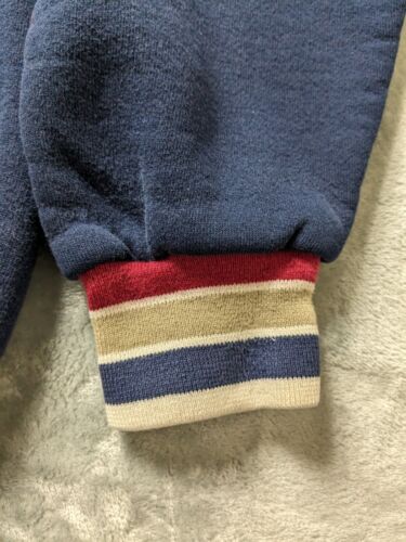 Sudadera De Colección Jerzees Para Hombres M Azul Timbre en Blanco Súper Sudores Hecha en EE. UU. Ropa Activa - Imagen 9 de 13
