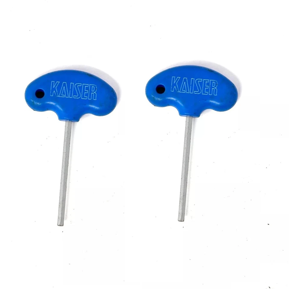 Lot of 4 – BIG KAISER 3 mm T-Handle Hex Keys – Metric Allen Wrench – 3mm - Image 2 of 4