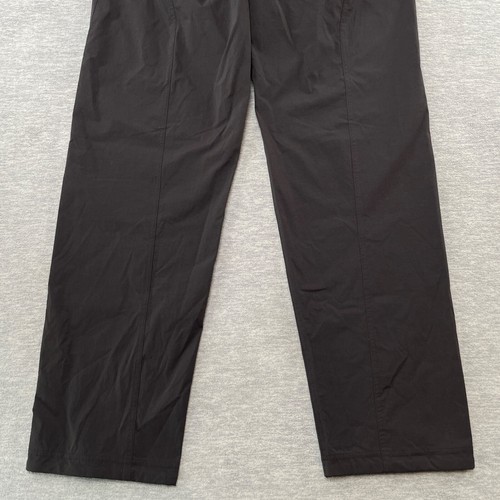Prana Pants Women S Black Summit Straight Leg Short Inseam Standard Fit Hiking - Picture 12 of 17