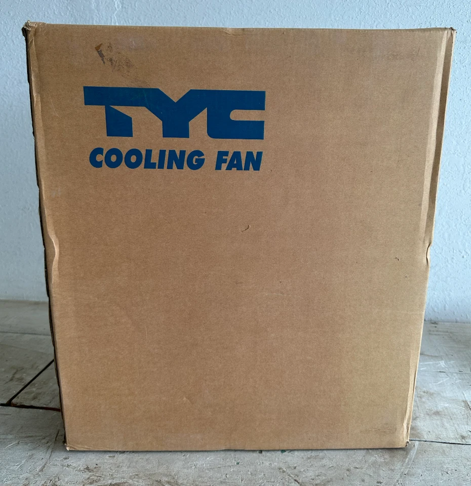 Radiator Cooling Fan For 1990 91 92 93 1994 Chevrolet Cavalier Sunbird 2.2L W/AC - Image 4 of 4