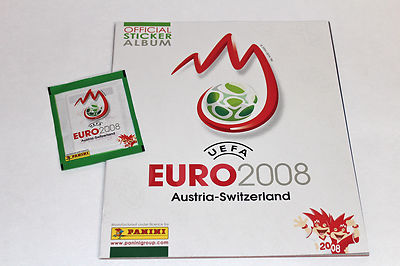 Panini EM EC Euro 2008 08 - 1 x Empty Album EMPTY ALBUM vuoto ED. EASTERN EUROPE