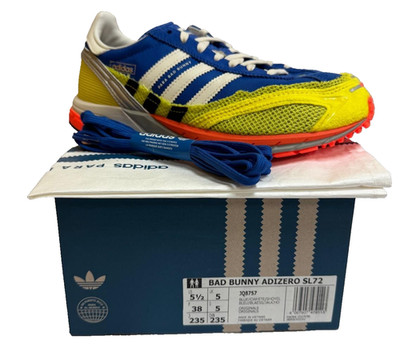 Bad Bunny × adidas Adizero Retro Running Sneakers Originals Multicolor Shoes 5UK
