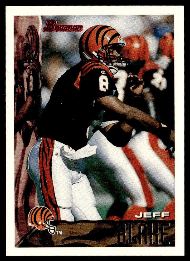 1995 Bowman Jeff Blake Rookie Cincinnati Bengals #57
