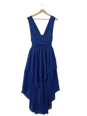 NELLY Cocktailkleid Damen Kleid Gr. DE 38 blau Elegant