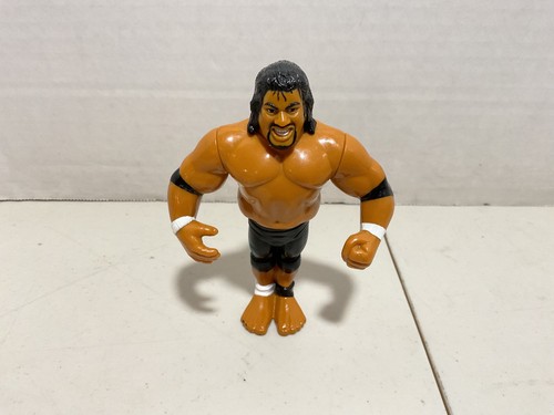 Vintage Samu Headshrinker Action Figure WWF Hasbro...