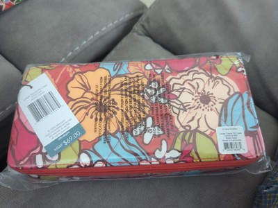 #ad VERA BRADLEY LARGE TRAVEL PILL CASE In MIDDAY GARDEN ULTRALIGHT MSRP $69 NWT $29.95