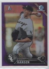2016 Bowman Draft Chrome Picks Purple Refractor 6/250 Alec Hansen #BDC-93 4n0