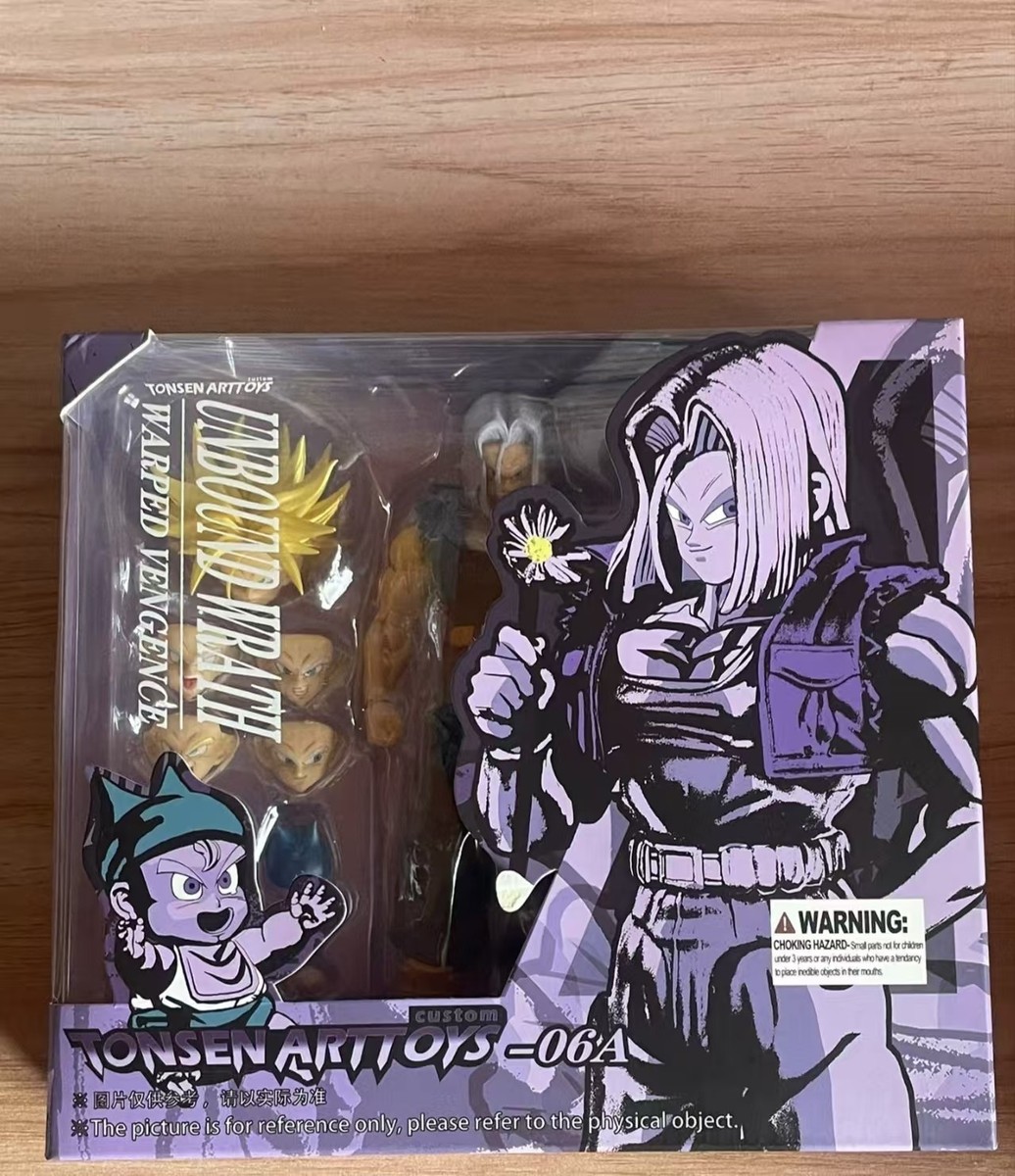 TONSEN ARTTOYS -06A Trunks 1/12 shf Trunks Super Saiyan Trunks
