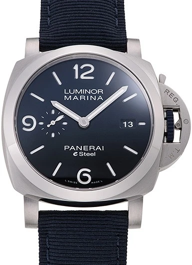 Panerai — Panerai Luminor Marina eSteel Blu Profondo PAM01157 Stainless Steel 44mm #KMW686