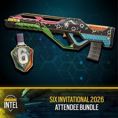 Rainbow Six Siege SI 2026 Attendee Bundle Exclusive Skin Charm Code S L400 