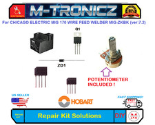 CHICAGO ELECTRIC MIG 170 WIRE FEED WELDER MIG-ZKBK ver:7.2   REPAIR KIT