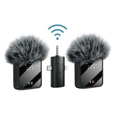 Dual Wireless Lavalier Mikrofon   Plug & Play...