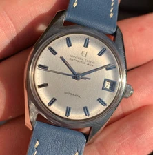 Universal Genève Polerouter Date Ref 869115/05 Steel Automatic Serviced