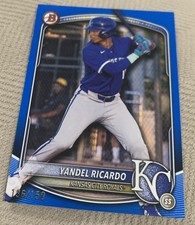2025 Bowman Draft-Yandel Ricardo Blue Paper /150 Kansas City Royals #BD-31