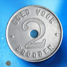 BELGIQUE - Jeton - Token - Bon pour 2 Pains SM De Voorzorg. Roselare, plastique
