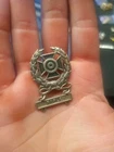 Vintage WW2 Sterling Silver Military Army Marksmanship Pin W/Rifle Badge