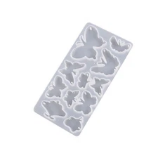 Butterfly Silicone Mold Epoxy Resin Casting DIY Earrings Docor Jewellery Craft u