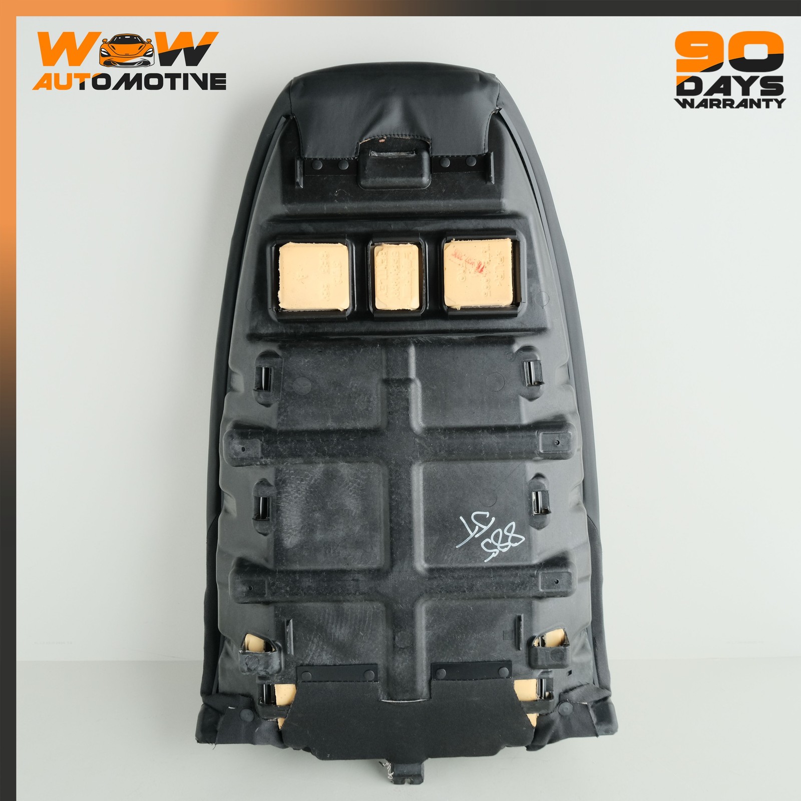 Bentley Continental GT Speed 2004-2010 Rear Right Upper Seat cushion Black