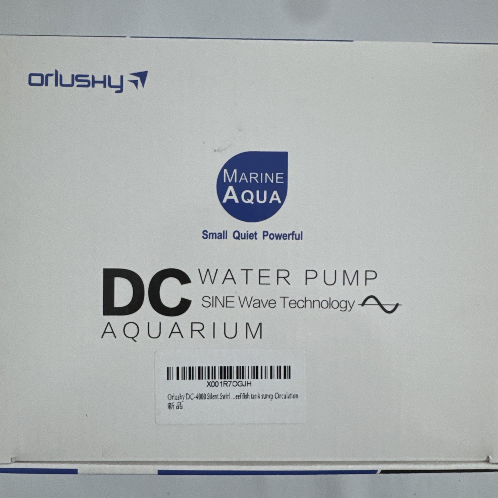 Pompa DC Orlushy DC-4000 per acquario 25W foto 2