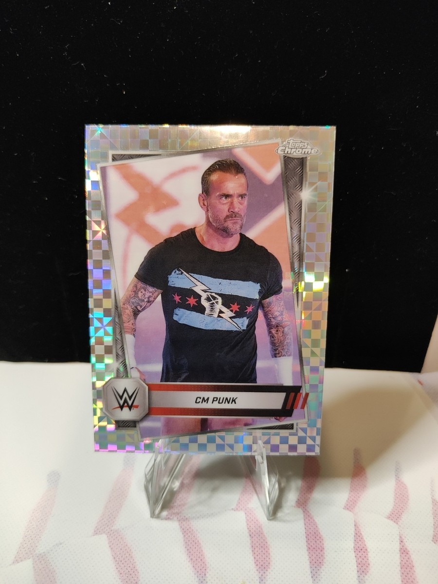 ☆kocr9★ 2025 Topps Chrome WWE - CM Punk #98 X-Fractor | eBay