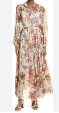 Zimmerman Ginger Floral Silk Dress Size 0 READ