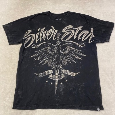 Silver Star Casting Company Rashad Evans Signature Series T Shirt Large Black