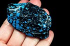 147Ct Spiderweb Blue Turquoise Nugget Specimen YPKS23 — photo 3