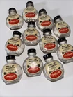Vintage 1930s Milk of Magnesia Tablets Fontenelle Sealed Glass Bottles Lot Of 11