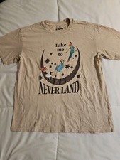 Disney Peter Pan Take Me to Neverland Graphic Tee Size S